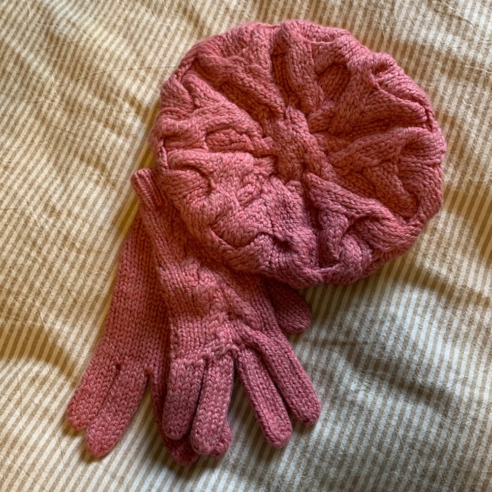 J•jill hat and gloves